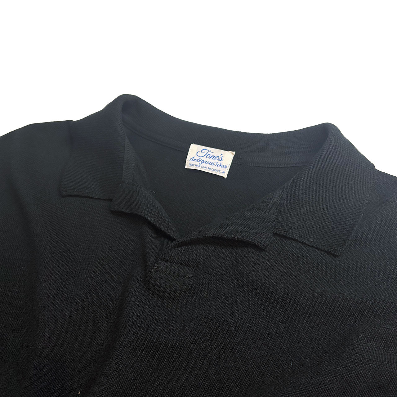 【tone】Open Collar Polo｜CLS01