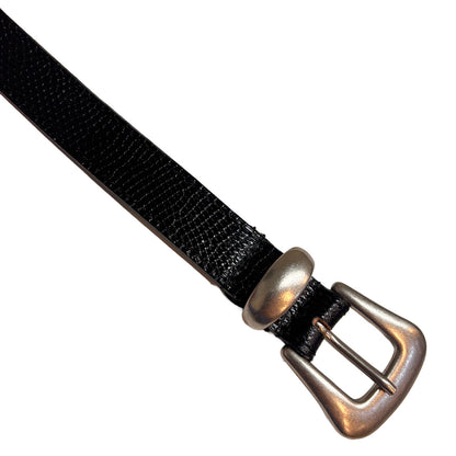 【CCU】NARROW WESTERN BELT  LIZARD｜AC-11-C-LIZARD-6