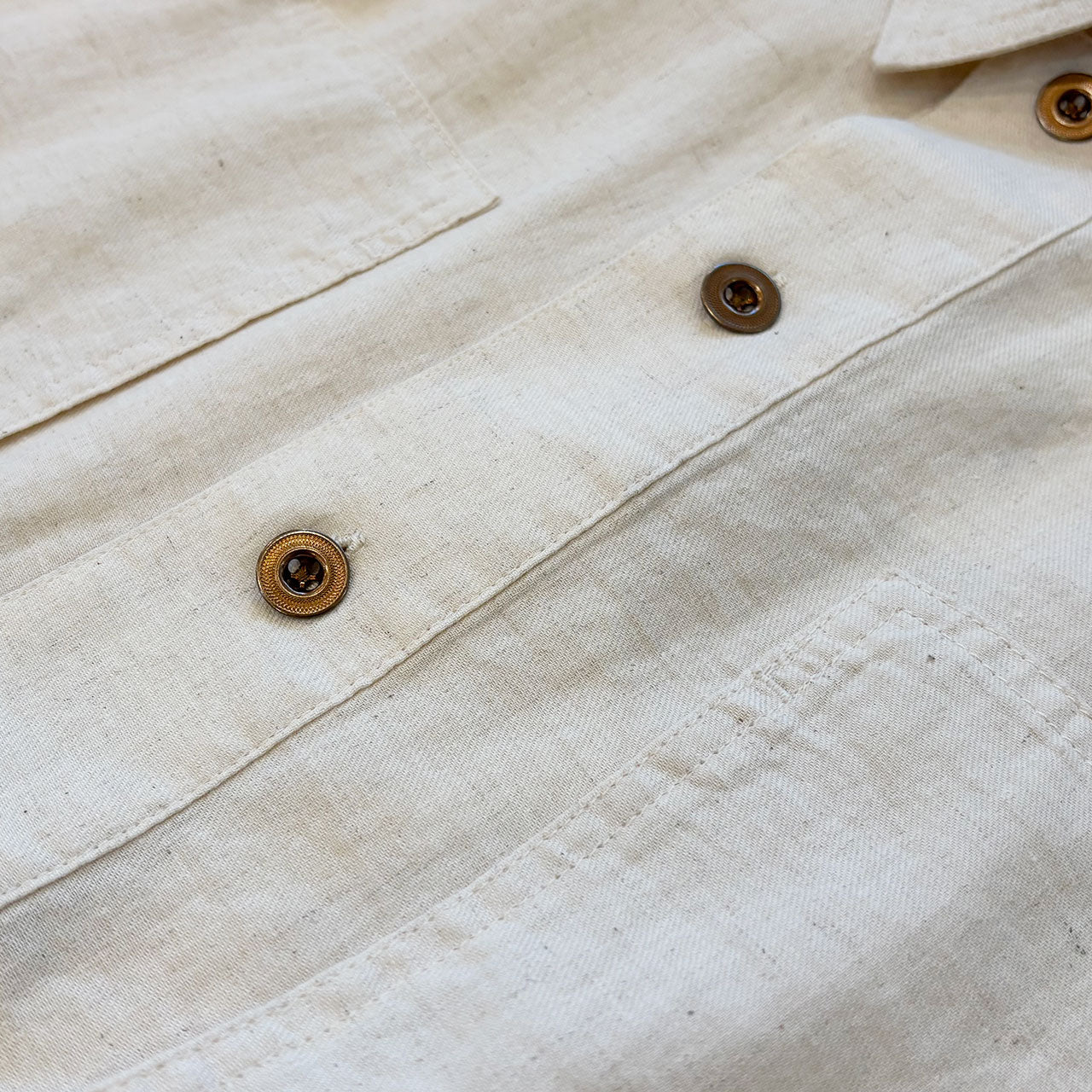 【H.UNIT】C/L Viyella Pull Over Long Sleeves Shirt｜H-SH059