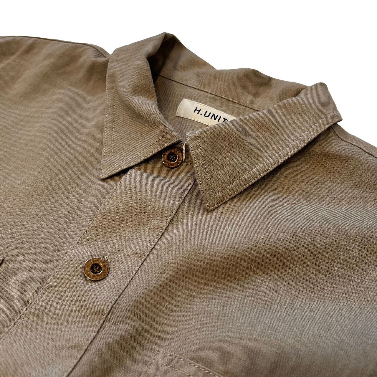 【H.UNIT】C/L Viyella Pull Over Long Sleeves Shirt｜H-SH059