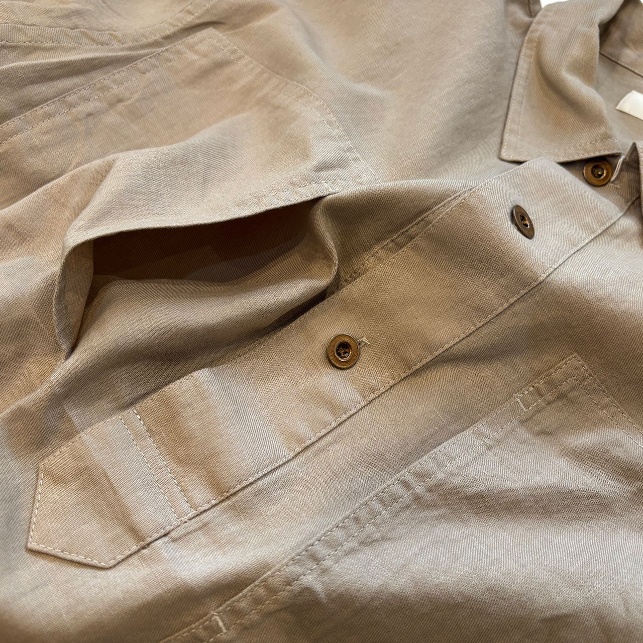 【H.UNIT】C/L Viyella Pull Over Long Sleeves Shirt｜H-SH059