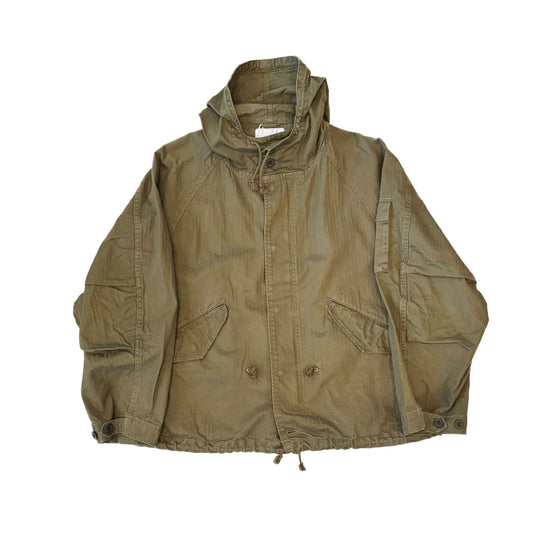 【H.UNIT】HBT hooded jacket（Used wash）｜H-JK051