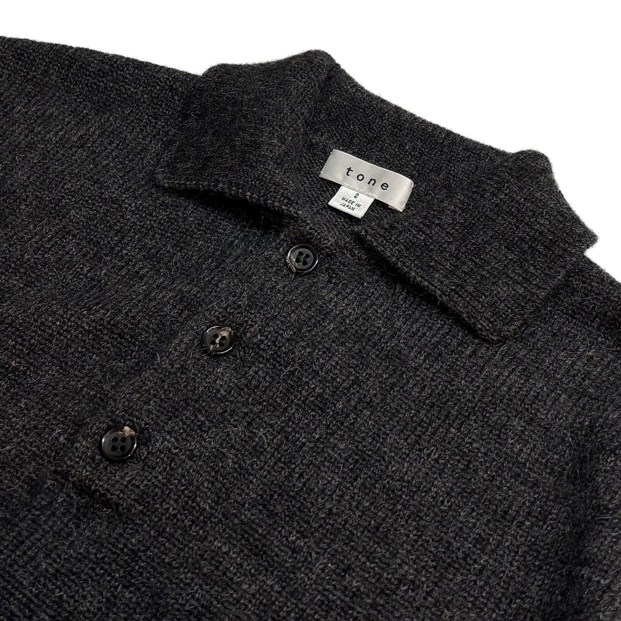 【tone】POLO SWEATER｜KT01