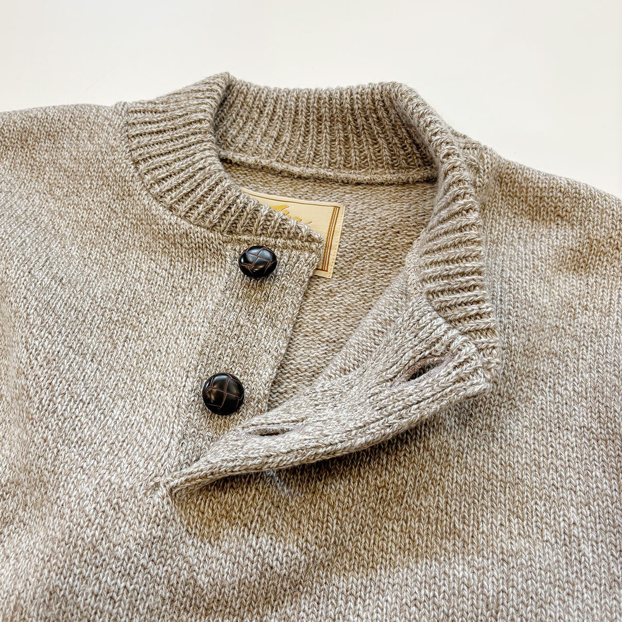 【THE UNION｜THE FABRIC】HENRRY KNIT｜TF-00529