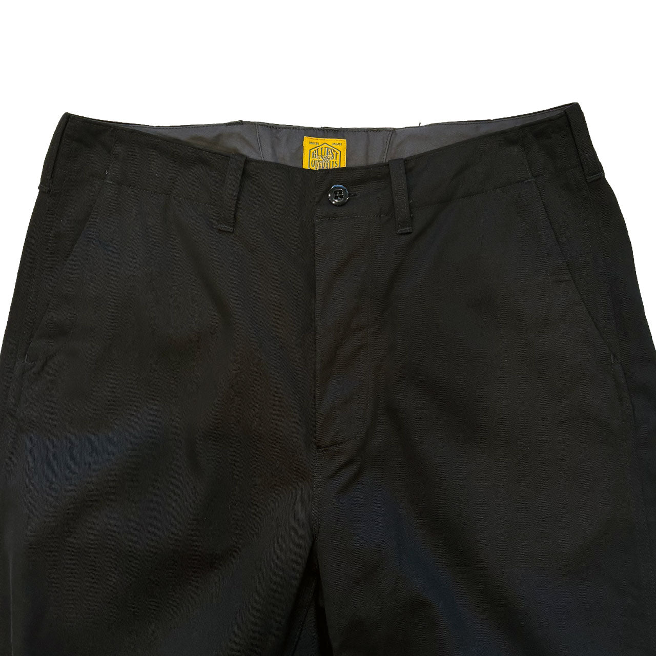 【THE UNION｜THE BLUEST OVERALLS】CHINOS / BLACK｜TBO-0040