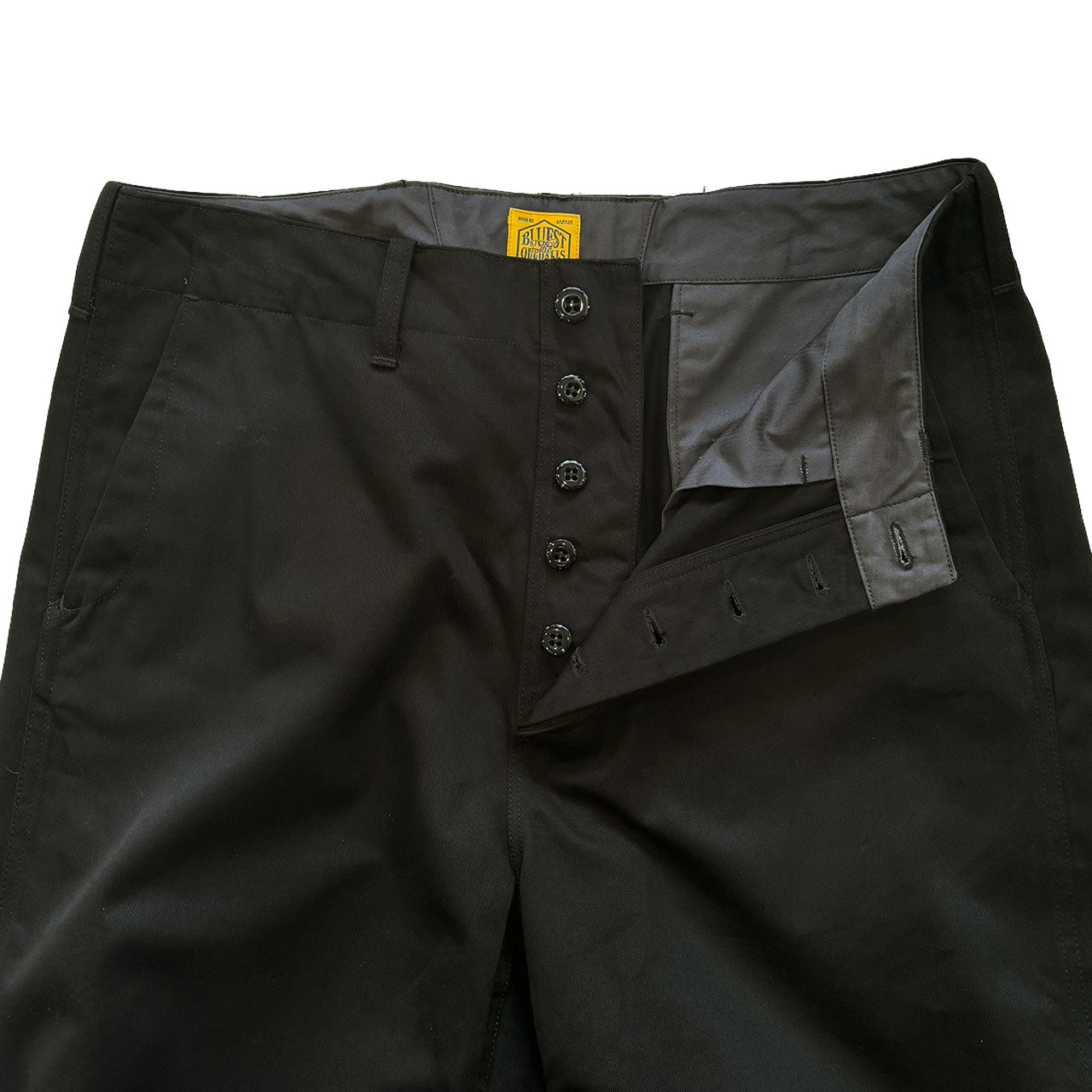 THE UNION｜THE BLUEST OVERALLS】CHINOS / BLACK｜TBO-0040 – FROLIC