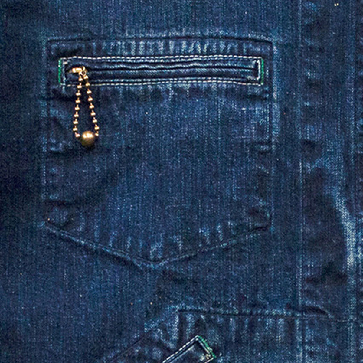 【H.UNIT】Denim zip work jacket(Washed)｜H-JK069