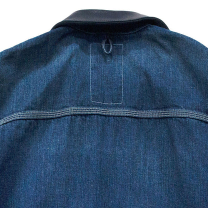【H.UNIT】Denim zip work jacket(Washed)｜H-JK069