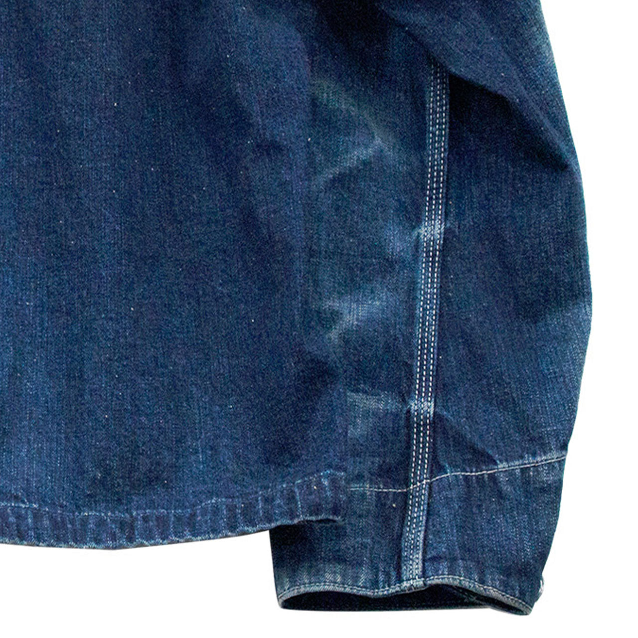 【H.UNIT】Denim zip work jacket(Washed)｜H-JK069