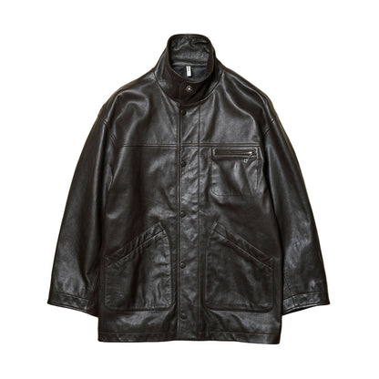 【CCU】HALF COAT COW｜SH-77-C-COW-6