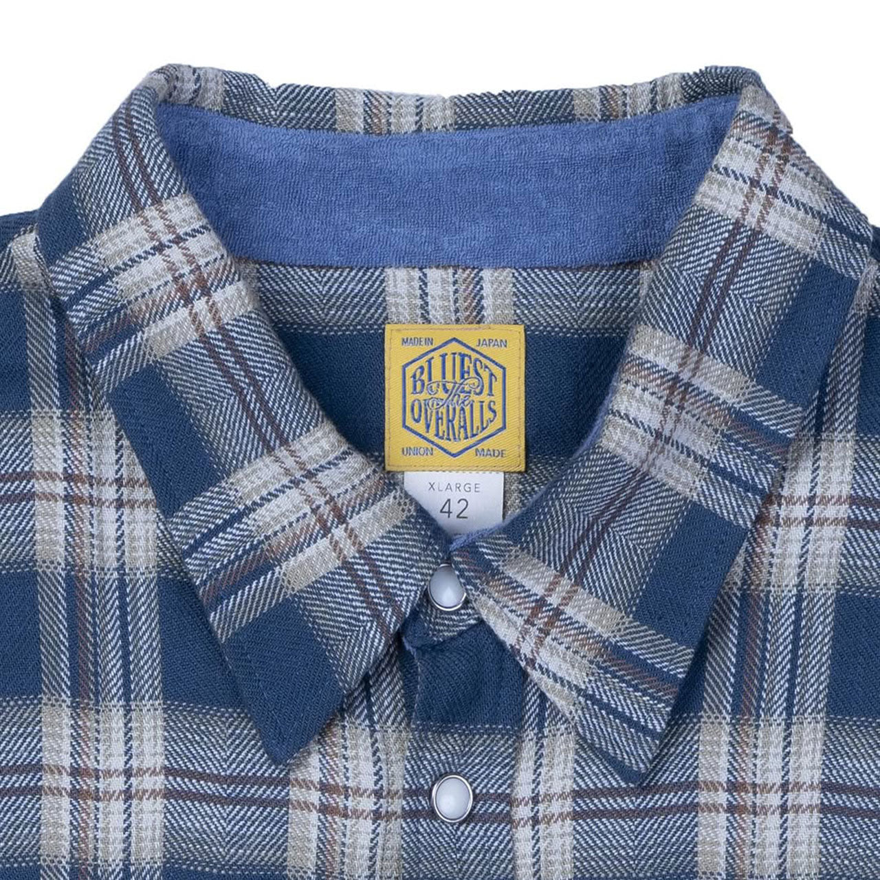 【THE UNION｜THE BLUEST OVERALLS】CHECK EZ SHIRTS｜TBO-0086