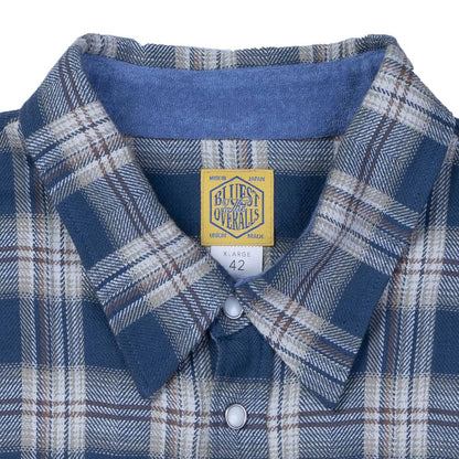 【THE UNION｜THE BLUEST OVERALLS】CHECK EZ SHIRTS｜TBO-0086