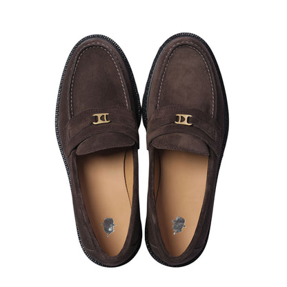 【Tomo&Co】PULL TAB BIT LOFER suede｜TMTKS-S-0061