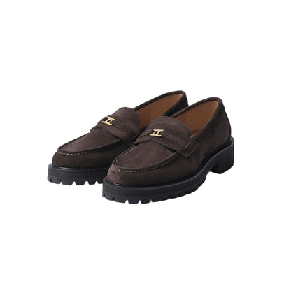 【Tomo&Co】PULL TAB BIT LOFER suede｜TMTKS-S-0061