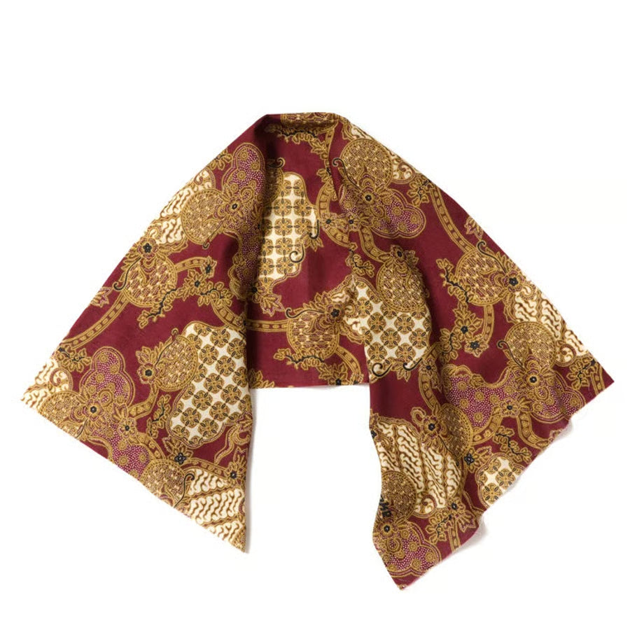 【rajabrooke】AXIAN BATIK TENUGUI (AZUKI)｜RB-15.5-002