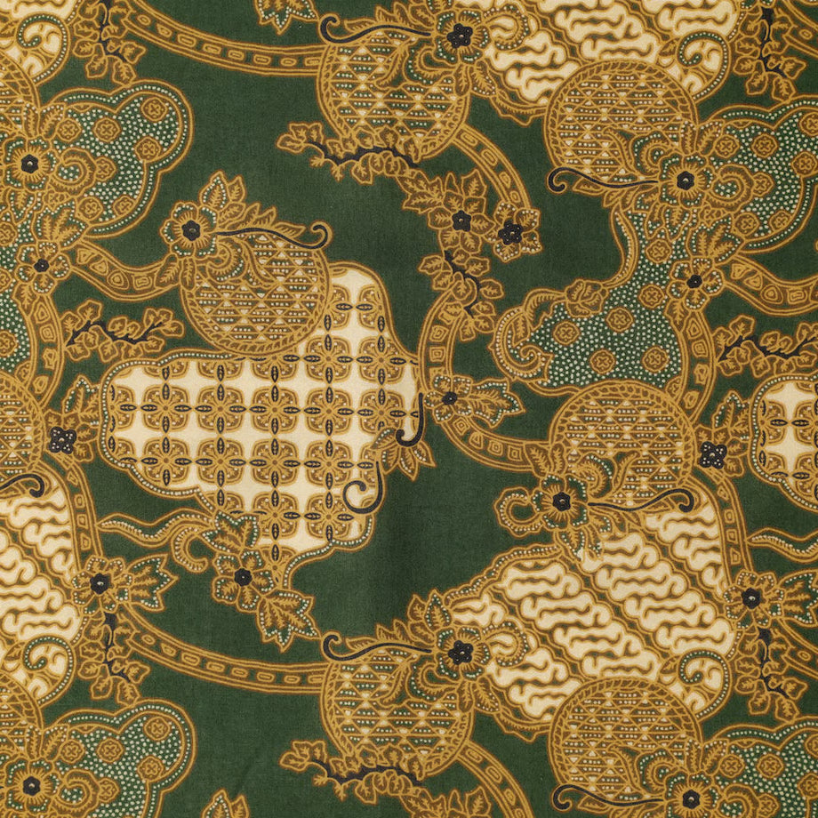 【rajabrooke】AXIAN BATIK TENUGUI (KLASSIC HIJAU)｜RB-15.5-002