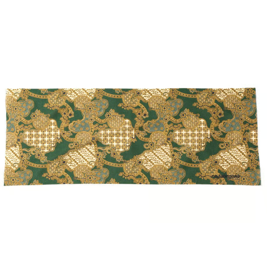 【rajabrooke】AXIAN BATIK TENUGUI (KLASSIC HIJAU)｜RB-15.5-002